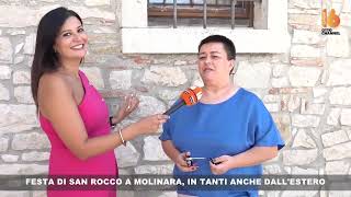 festa di san rocco a molinara in tantissimi anche dall estero