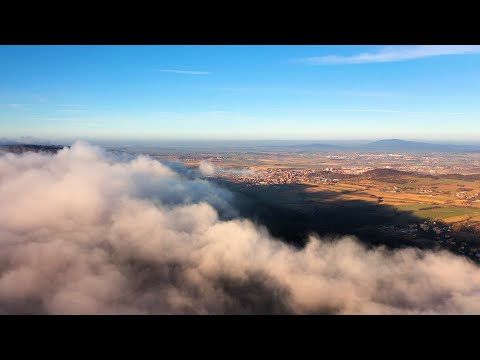 GÓRY SOWIE - LOT PONAD CHMURAMI   [ 4K ]
