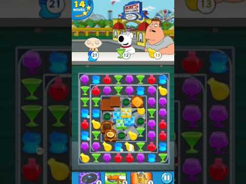 Family Guy - Another Freakin Mobile Game - Level 123 - No Boosters (by match3news.com)