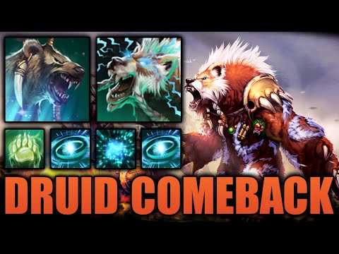 LONE DRUID 17  KILLS COMEBACK | Dota 2 HightLight 1440p