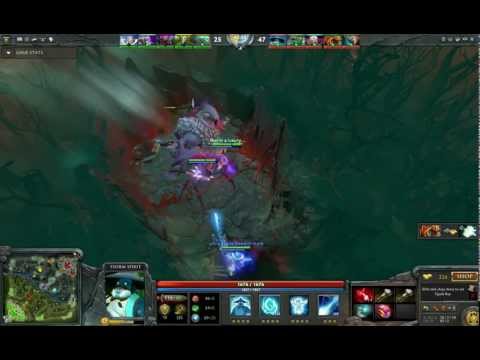 Storm Spirit steal roshan and aegis of immortal