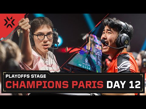 VALORANT Champions Paris — Playoffs Stage — Day 12