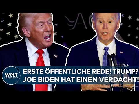 USA: "Es ist atemberaubend!" Erste öffentliche Rede! Joe Biden rechnet knallhart mit Donald Trump ab