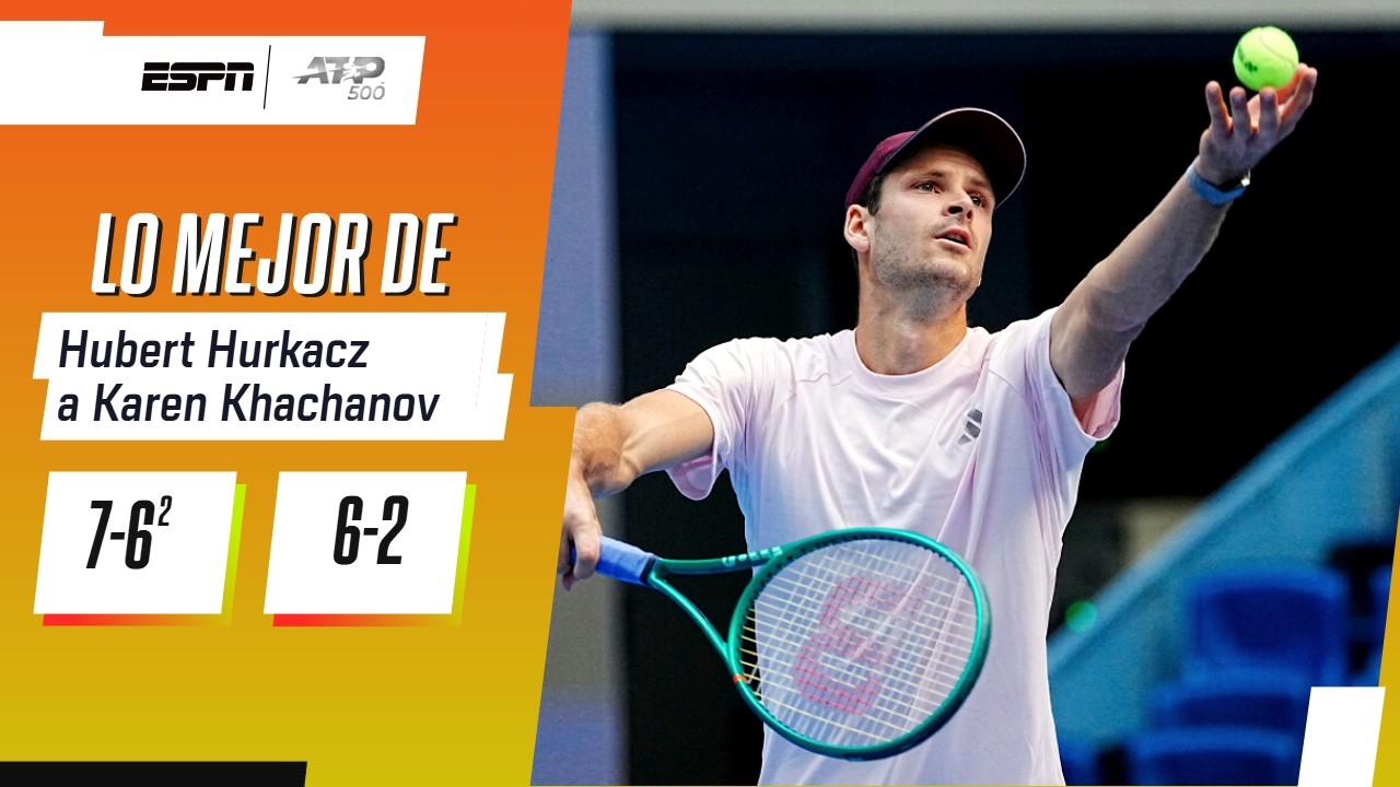 A PURO SAQUE, HURKACZ BORRÓ A KHACHANOV Y SE METIÓ EN SEMIFINALES EN BEIJING | RESUMEN