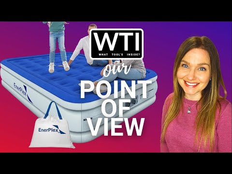 EnerPlex Blow Up Air Mattress - WTI product video review