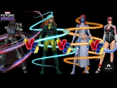 Silk vs Gamora vs Mystique vs Rogue | WBL Knull