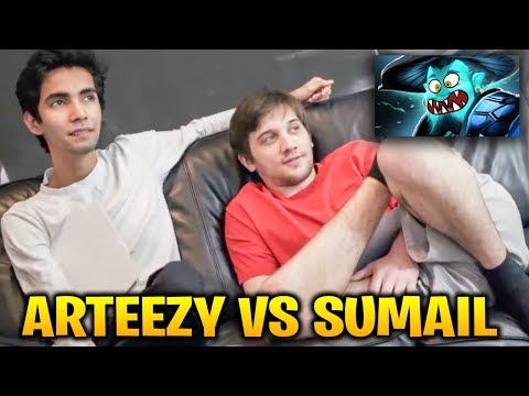 Arteezy vs Sumail Storm Spirit: This is Dota WTF!