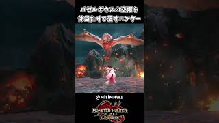 10秒で面白い バゼルギウスの空爆を体当たりで落すハンターｗｗ【モンハンサンブレイク】