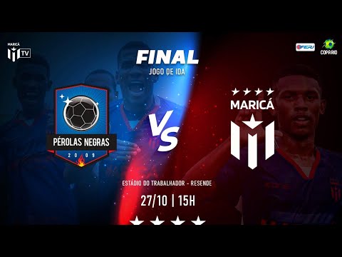 FINAL COPA RIO 2021 - JOGO  DE IDA - PEROLAS NEGRAS X MARICÁ