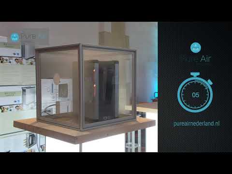 Schone lucht = Veilige Lucht. Pure Air Nederland maakt zichtbaar hoe effectief onze apparatuur is.