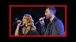 &#39;the voice&#39; finalist addison agen and coach adam levine belt out oscar-winning duet &#39;falling slowly