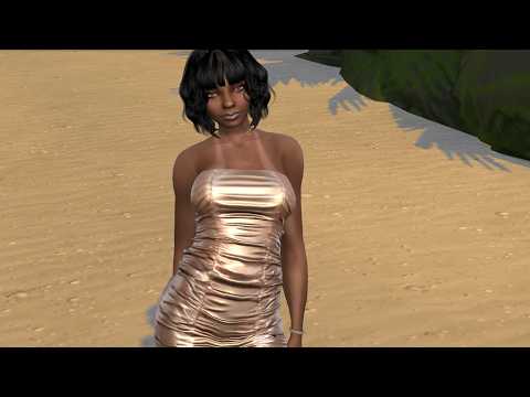 sims game custom content download black girls female Emely Rodriguez by Bonita100 Game Video Preview