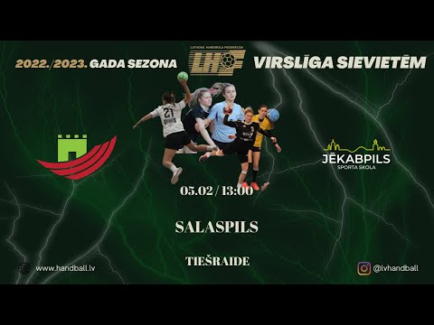 Salaspils SS - Jēkabpils SS | Sieviešu handbola virslīga 2022/2023