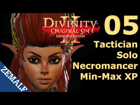 5 - Level 9 Before Leaving Fort Joy II | Solo Necromancer (LW) | Tactician | D:OS 2