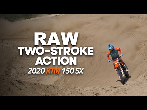 RAW Two-Stroke Action: 2020 KTM 150 SX