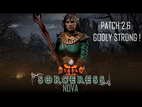 D2R Nova Sorc [ 2.6 Nova Sorceress Build ]