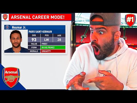 INSANE $190 MILLION NEYMAR TO ARSENAL TRANSFER?! FIFA 20 Career mode Rebuilding Arsenal!