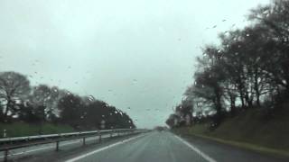 preview picture of video 'Driving On The D11 & N164 Between Maël-Carhaix & Rostrenen, Côtes-d'Armor, Brittany, France'