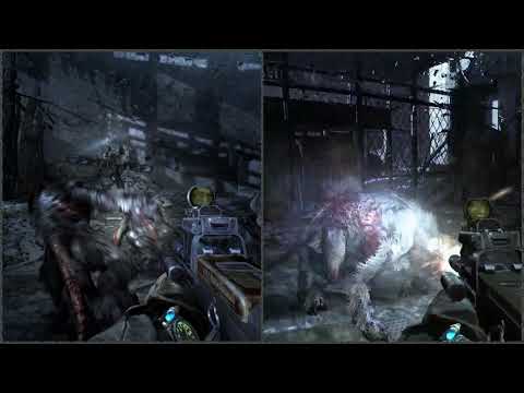 Metro 2033 Redux - ( PC "Ultra graphics  vs  PS4_PRO )