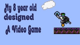 My 8 year old designed a Video game