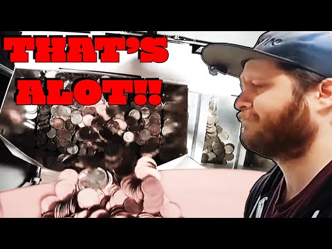 Laundromat Coin Collection After Nine Days Was VERY Profitable