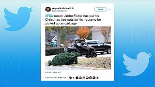 New Texas A&M Coach Jimbo Fisher Explains the Christmas Tree on the Curb | The Dan Patrick Show