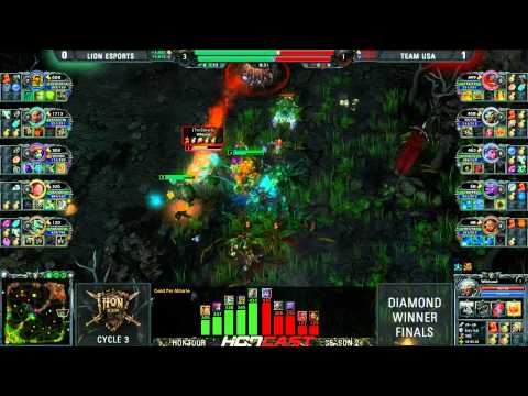 HoN Tour S2 Cycle 3 WB Finals - USA vs LION game 2