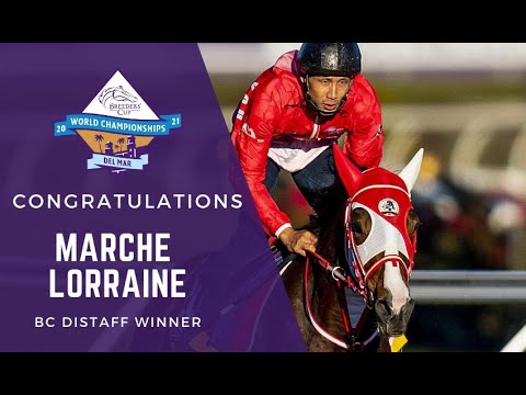 Marche Lorraine WINS THE BREEDERS' CUP DISTAFF 2021