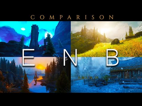 Skyrim ENB Presets Comparison 2024 :Transforming Skyrim's Graphics