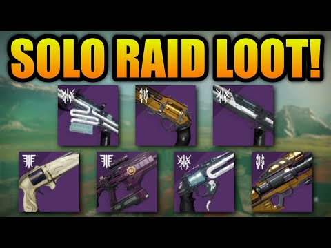 Solo Raid Loot - 17 Raid Chests Without a Team