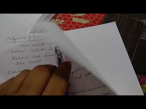 Types of synthetic fibres