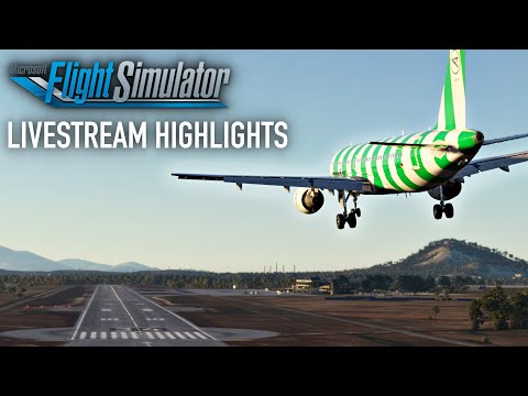 Kos nach Zakynthos im FENIX A320! Microsoft Flight Simulator - Stream-Highlights - AeroSimGermany