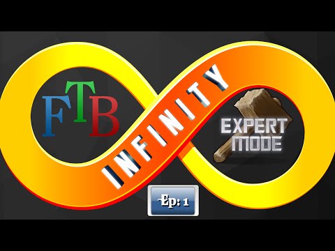 FTB Infinity Evolved Expert Ep: 1 (Getting Started And Situated)