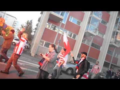 BK-46 supporters at Tampere 1.10 2011