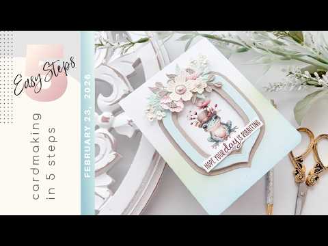 Un-frog-ettable Cards: Mixing Rub-ons & Old Favorites | Spellbinders Simply Made 2.0