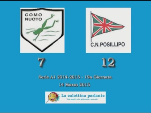 HILites Serie A1 2014/15 (19° Giornata) - Como vs. Posillipo 7-12