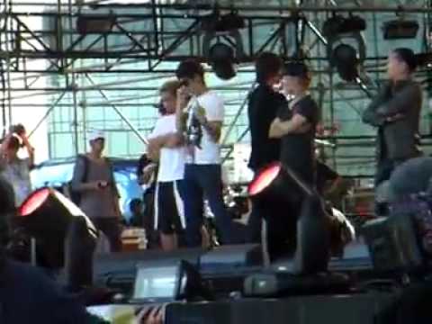 111010 TVXQ Keep Your Head Down rehearsal