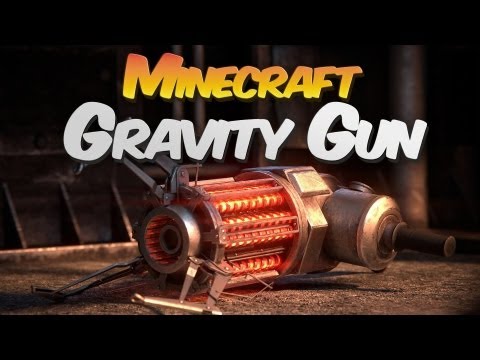 Ultimate Gravity Gun Mod in Minecraft