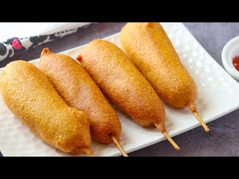 Corn dog recipe| How to make Corn dogs