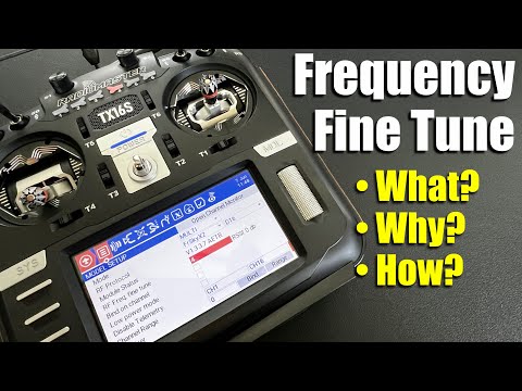 Multi Protocol Module Frequency Fine Tune on Radiomaster TX16s MKII