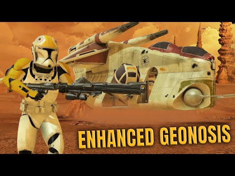 STAR WARS BATTLEFRONT (2004) Enhanced Gameplay Mod - Clone Troopers vs Battle Droids | Geonosis