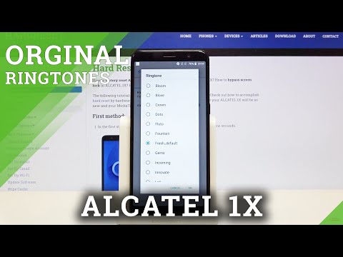 How to Change Call Ringtone on ALCATEL 1X – Ringtone List