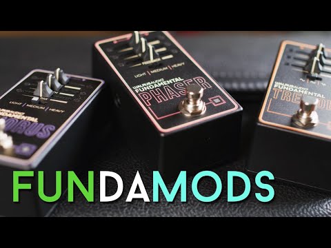 DUDE... the PHASER! Walrus Audio Fundamental Modulation Pedals