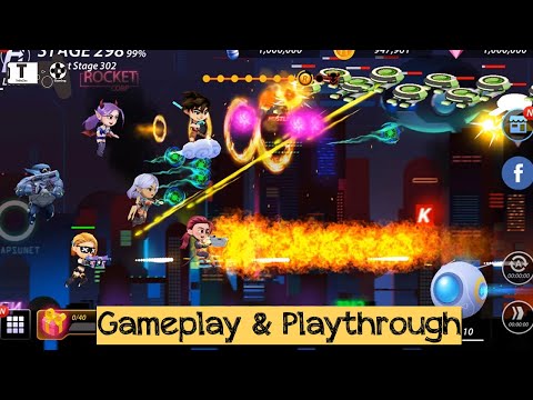 Idle Hero Z - Summon & Merge Cyberpunk - Android / iOS Gameplay