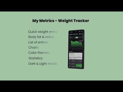 My Metrics - Weight Tracker video thumbnail