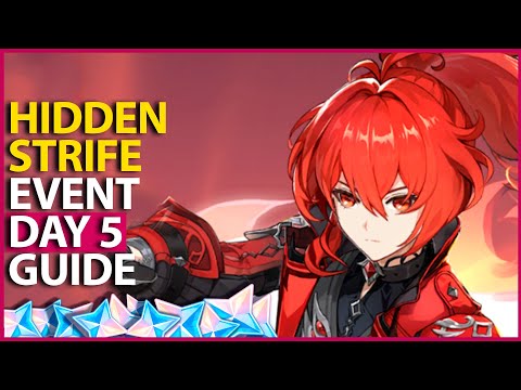 Hidden Strife Day 5 Gameplay Puissant Calibre Desperate & Dire Straits Perfect Score Genshin 2.8