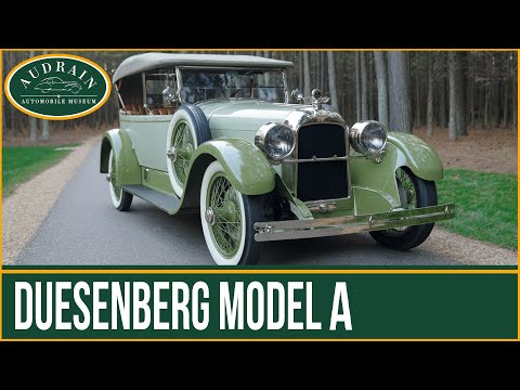 A 1920s Road Car with Indy 500 Winning DNA — Donald Osborne Drives the 1923 Duesenberg Model A!