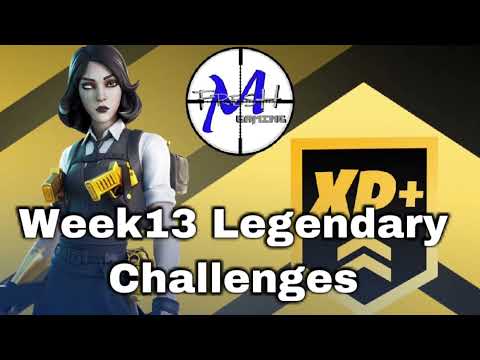 Fortnite All Week 13 Legendary Quests Challenges Guide Chapter 2 Season 7