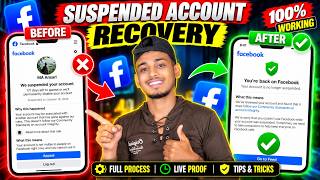 Facebook Account Suspended Problem Solve ✅ | Facebook Account Suspended 180 Days