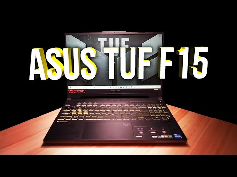 video - Asus TUF F15, i7-13620H, RTX 4060, 16 GB DDR5-4800, 1 TB SSD, FHD 144 hz 100% sRGB
